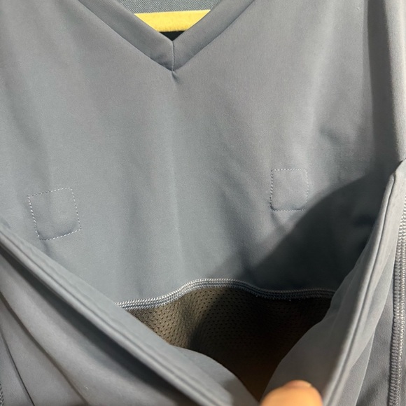 Stylish Men's Slate Blue Short Sleeve Tee - Picture 3 of 8